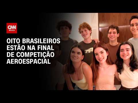Brasileiros estão na final de competição aeroespacial internacional; confira | CNN PRIME TIME