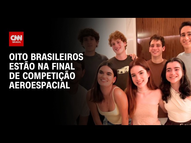 Brasileiros estão na final de competição aeroespacial internacional; confira | CNN PRIME TIME