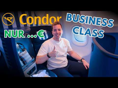 Upgrade-Trick bei Condor: Business Class zum Schnäppchenpreis