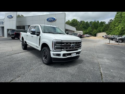 2024 Ford Super Duty F-350 SRW Platinum Atlanta, Carrollton, Douglasville, Temple, Villa Rica