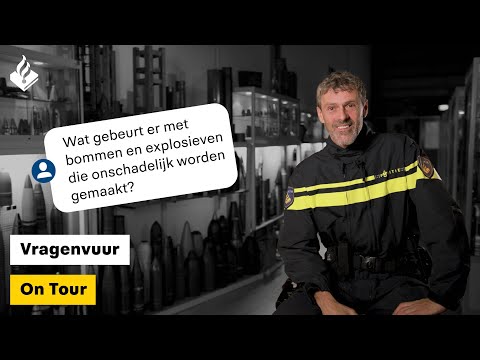 Team Explosieven Veiligheid Marc | Vragenvuur On Tour #21