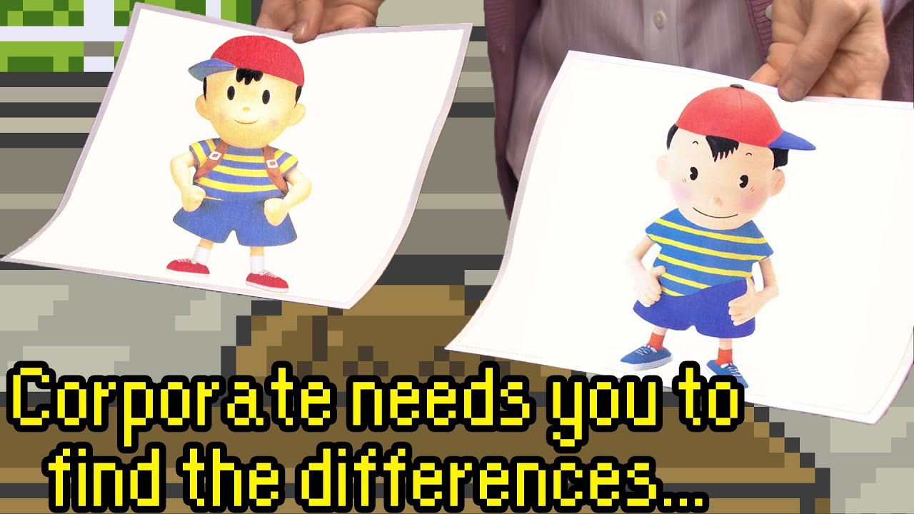 Ness vs. Ninten's Design