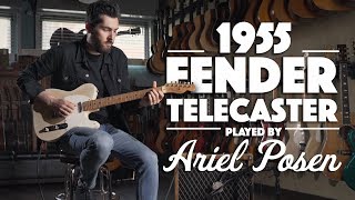 Video thumbnail for 1955 Fender Telecaster / Dumble Overdrive Special played by Ariel Posen by Carter Vintage Guitars