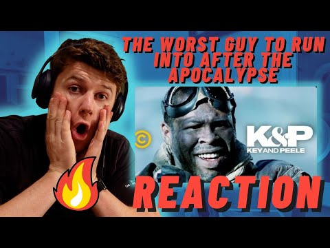 Key & Peele - The Worst Guy to Run Into After the Apocalypse((IRISH GUY REACTS!!))
