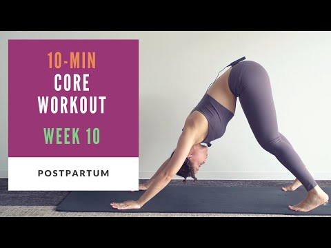 Week 10 Postpartum | 10-min Core Workout