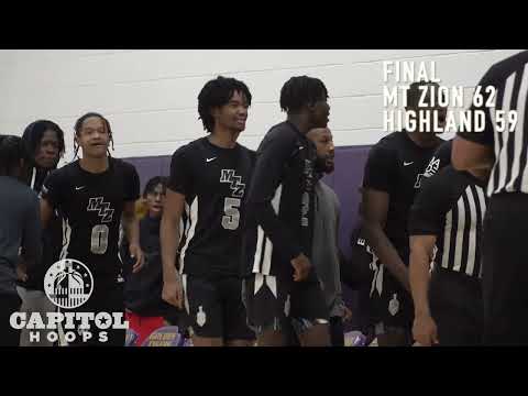 2022-2023 MPSC Playoffs - #1 Highland vs #4 Mt. Zion Prep Highlights