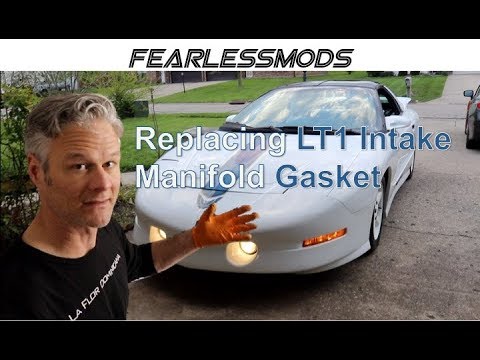 Remove and Replace F-Body Trans Am LT1 Intake Gasket