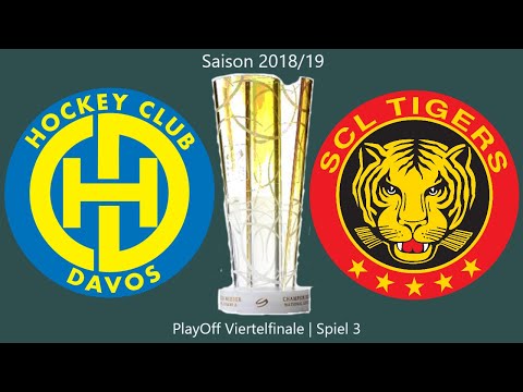 NHL19 | HC Davos - SCL Tigers | PlayOff Viertelfinale | Spiel 3 | National League 2018/19