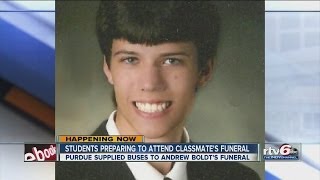 Purdue students attend Boldt's funeral