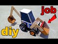 Matchbox Ki Jcb Banane Ka Tarika How To Make Jcb At Home With Matchbox Diy Toy Matchbox Jcb