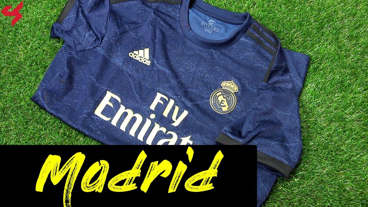 Adidas Real Madrid 2019/20 Away Soccer Jersey Unboxing + Review