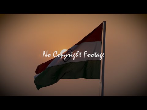 No Copyright Video of Indian Flag along with patriotic music || hd 60fps || smooth || free footage |