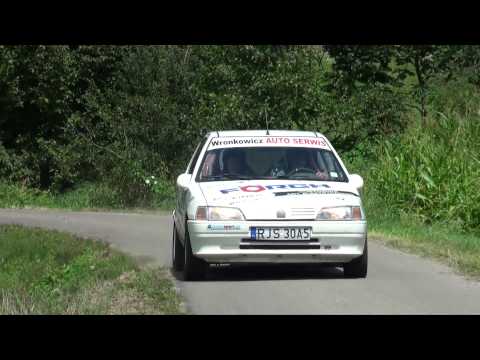 Wiesław Orliński / Jerzy Adam - Peugeot 106 - Testy Doskonalenia Jazdy Zapole 03-08-2014