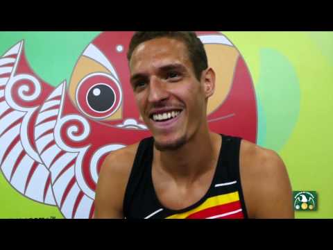 Dylan Borlee BEL - Men's 4x400m Semis - IAAF 2015 World Championships
