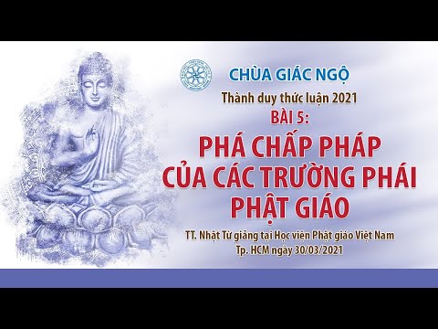 Phá chấp pháp của các trường phái Phật giáo l Thành duy thức luận