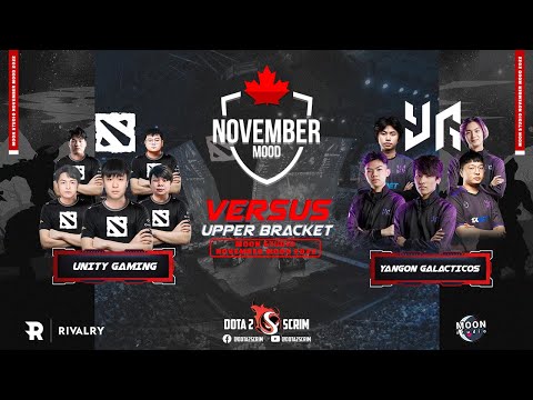 Unity Gaming vs Yangon Galacticos - Moon Studio November Mood 2022 - Playoffs - Upper Bracket - BO3