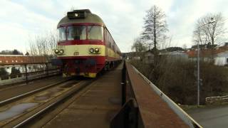 preview picture of video 'Osobní vlaky Nová Paka - Stará Paka (HD)'