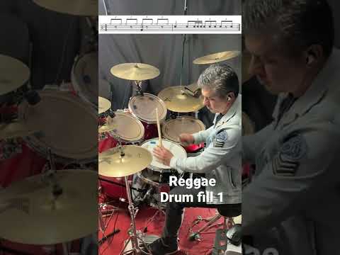 Reggae drum fill 1 #drums #reggae