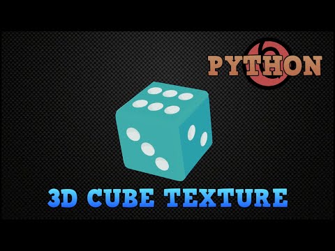 How To Create A 3d Cube With Python Python Tutorial