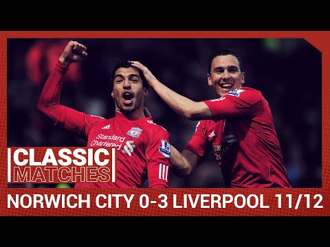 Premier League Classic: Norwich City 0-3 Liverpool | Incredible 45-yard Suarez strike