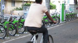 preview picture of video 'Tel-O-Fun - a bicycle sharing service which provides by the city of Tel Aviv'