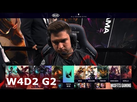 Vitality vs Misfits | Week 4 Day 2 S9 LEC Summer 2019 | VIT vs MSF W4D2