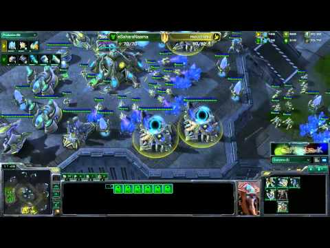 Pro Starcraft 2: eSaharaNaama vs mouzHasu Game 1 (TvP)