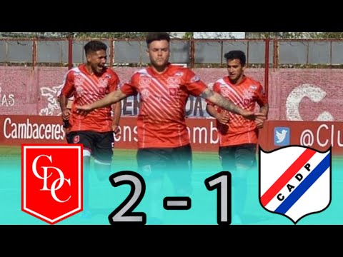 Primera D : CAMBACERES 2 - 1 DEPORTIVO PARAGUAYO | (Los Goles)