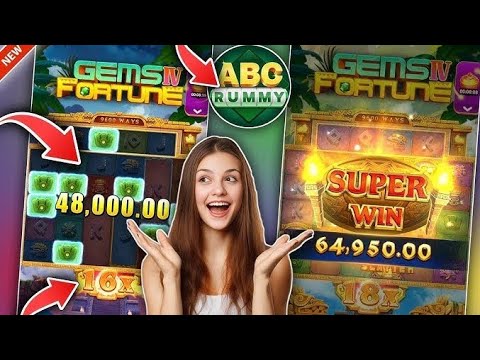 Gems Fortune IV❤️/yono game High betting🥵/Yono game mega loss 😭/Yono game scatter tricks😱#rummygames