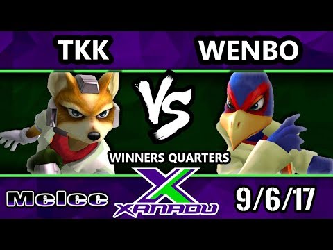 S@X 218 - TKK (Fox) Vs. Wenbo (Falco) - Smash Melee Winners Quarters - SSBM