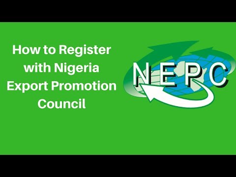 , title : 'NEPC | Register for Export Business in Nigeria'