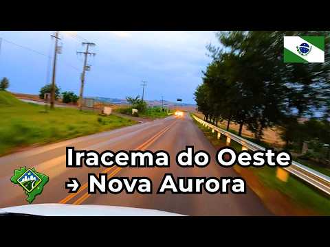 Iracema do Oeste a Nova Aurora: viagem pelas estradas do Paraná