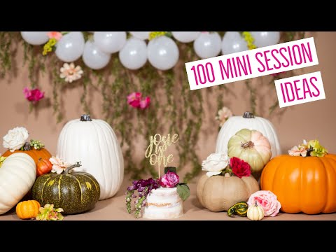100 MINI SESSION IDEAS - Professional Children's Photography Tips, Tricks, and Ideas