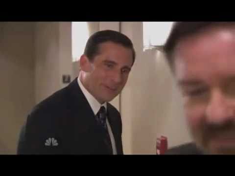 The Office - Michael Scott meets David Brent
