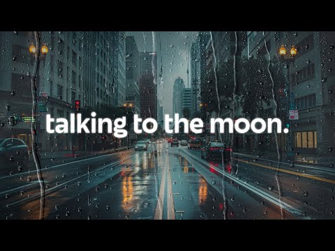 bruno mars - talking to the moon (lyrics)