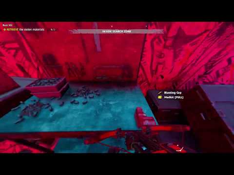 Retrieve the stolen materials Buzz Kill Far Cry New Dawn