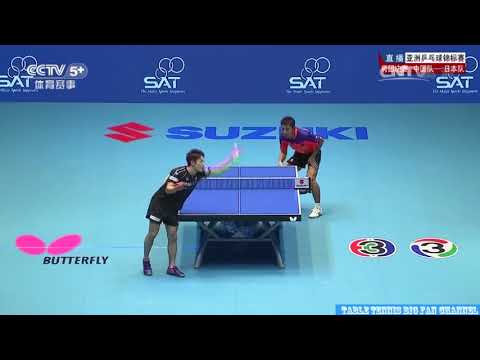 Zhang Jike vs Yuya Oshima - Highlights Asian Championships
