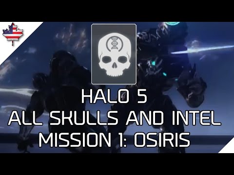 Halo 5 - Skulls and Intel Locations - Mission 1: Osiris
