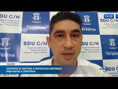 Visitantes e familiare se adaptam a protocolos para a ida a cemitérios no Dia de Finados 30 10 2020