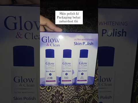 Glow And Clean Skin Polish #shorts #viral #trending #glowandclean #beautytips #skincare
