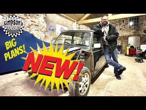 NEW PROJECT - Restomod Classic Mini Cooper Restoration