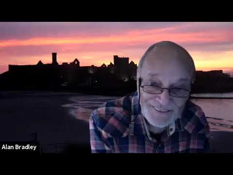 Alan Bradley and Peter Lovesey in conversation