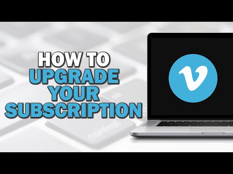 How To Upgrade Your Vimeo Subscription Quick Tutorial