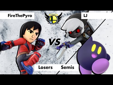 FireThePyro (Mii Brawler) VS LJ (Toon Link, Kirby) | NOTCADE Summer Series #8 - SSBU Losers Semis