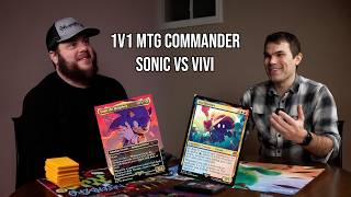 The First Ever Brothers Of The Stack Video: 1v1 MTG Commander Gameplay Vivi vs Sonic