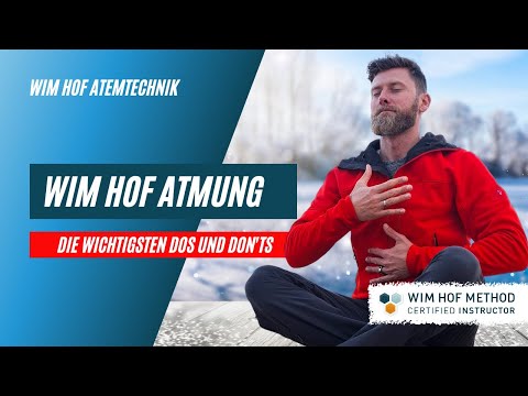 WIM HOF BREATHING INSTRUCTIONS | The most important dos and don'ts explained by Wim Hof ​​instruc...