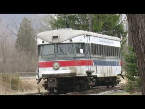 SEPTA 1931 Brill Bullet interurban train 205.