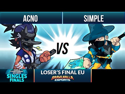 Acno vs Simple - Loser's Final - Brawlhalla World Championship 2020 - 1v1 EU