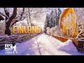 Helsinki Finland A Charming Winter Morning Walk Slow TV 4K
