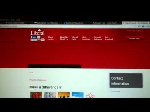 Liberal Party of Canada: Proactive Disclosure